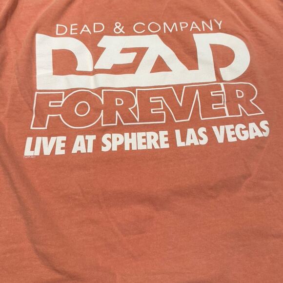 Dead & Company Las Vegas Sphere Long Sleeve – Comfort Colors - L - Grateful Dead - Picture 6 of 7